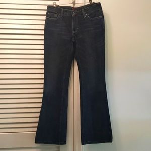 FRX Dark Wash Blue Jeans SZ 27 and 100% Cotton, Made in USA